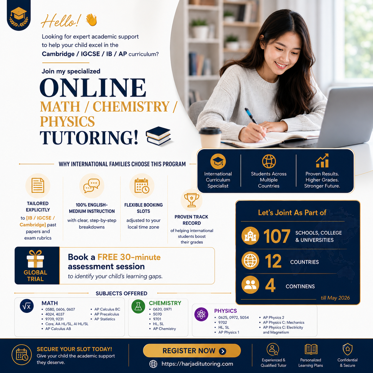 About Harjadi Tutoring